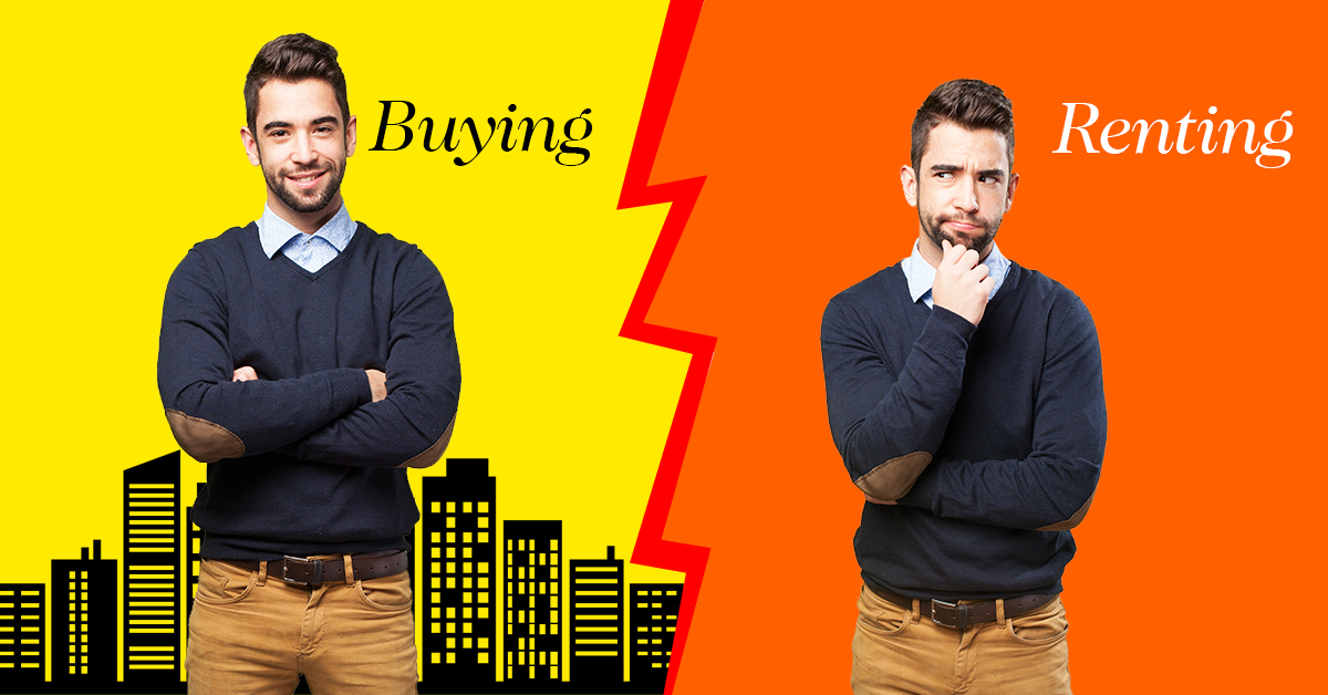 buying a home or renting a home, buying or renting, pros and cons,