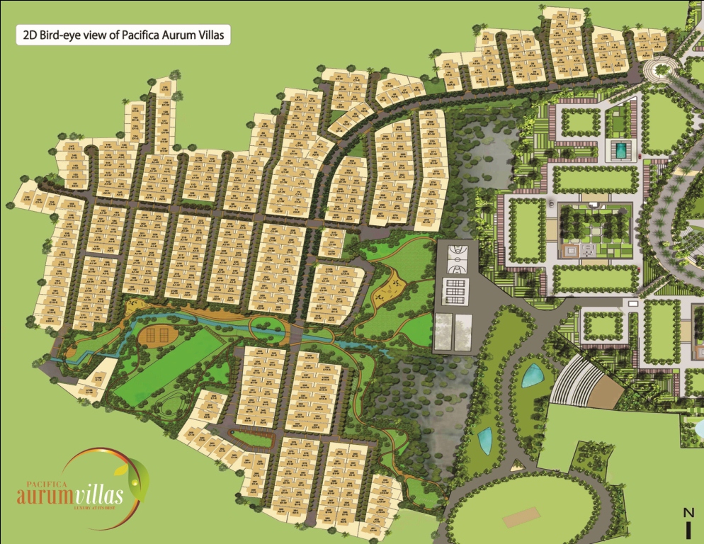 aurum villa site plan